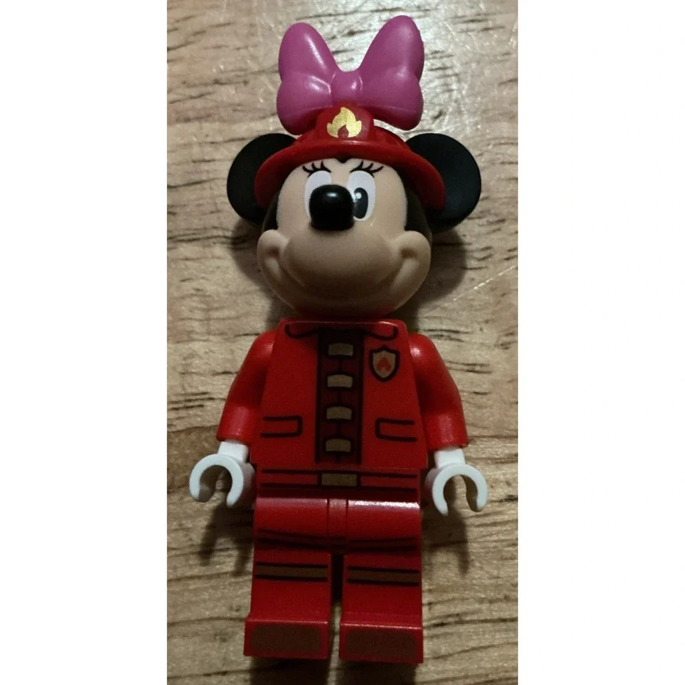 Lego Mickey And Mouse Mouse Mini Figures Fire Fighters 10776, No Accessories